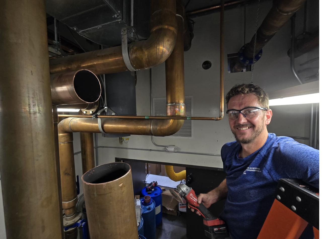 Process piping fabrication in the field